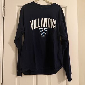 Villanova Champion Navy Long Sleeve Shirt